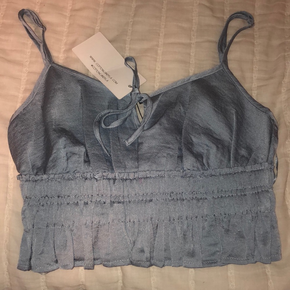Cropped tank top